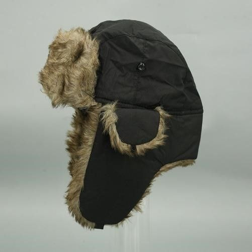 New Northeast Hat Tower Velvet Lei Feng Hat Outdoor Cycling Plus Velvet Thickening Warm  Adult Ear Protection Hat